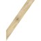 Ekena Millwork 6"W x 28"D x 40"H Traditional Rough Sawn Knee Brace, Douglas Fir BRC06X28X40TRA00RDF - alternate 4